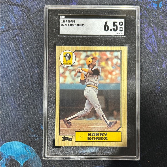 Topps Other - 1987 Topps Barry Bonds Baseball Card #320